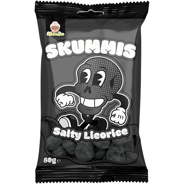 Skummis Salty Licorice 80G