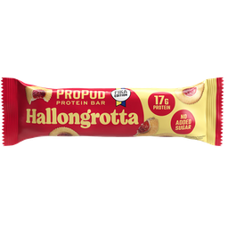 [NJIE5592] ProPud Proteinbar Hallongrotta 55G