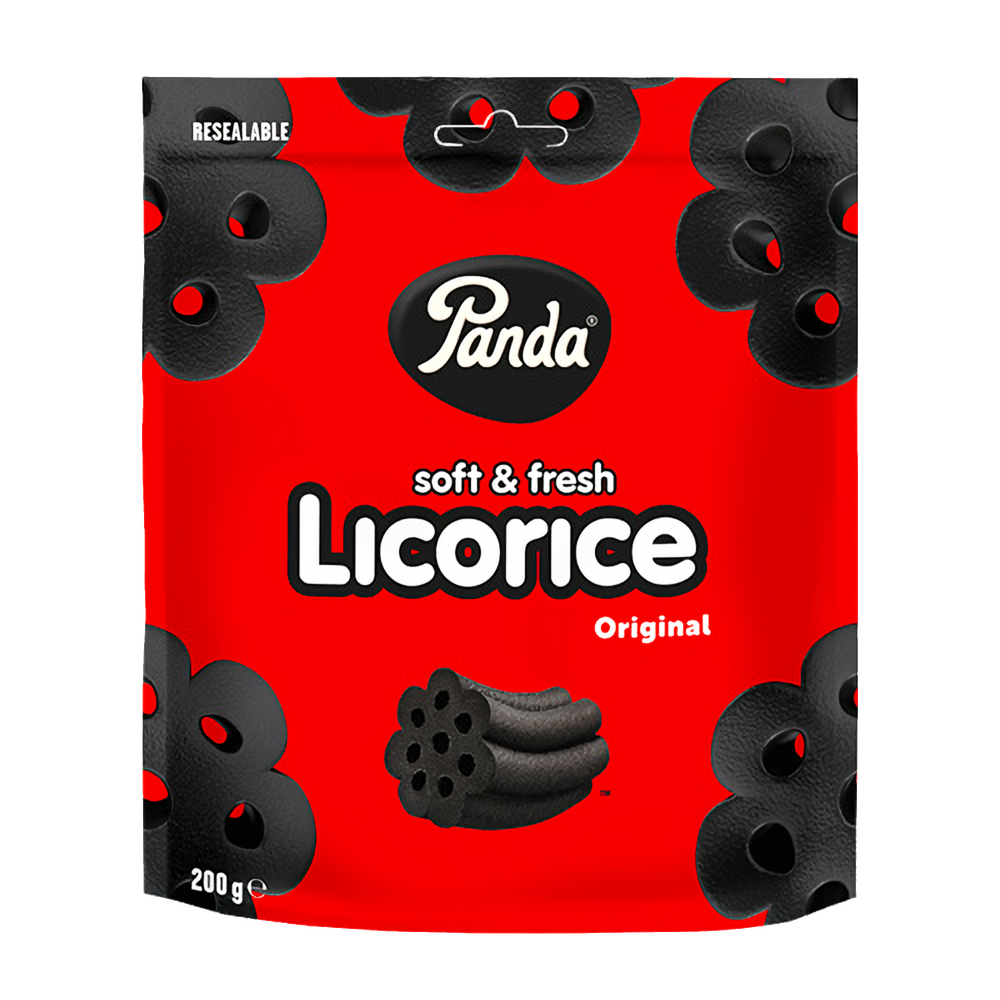 Panda Soft & Fresh Licorice Original 18 x 200g