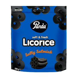 [OLW100597] Panda Soft & Fresh Licorice Salmiak 18 x 200g