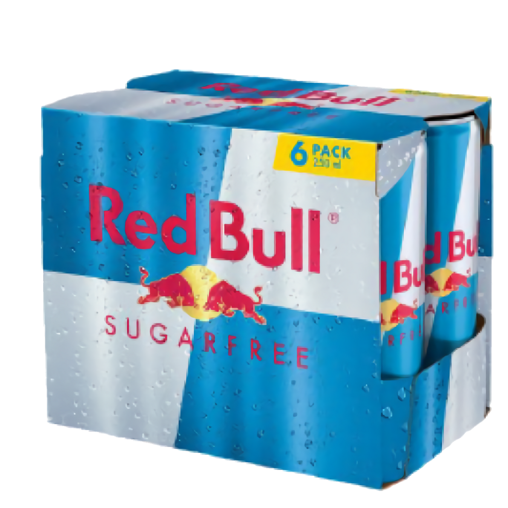 RED BULLSOCKERFRI 25CL 6-PACK *4 ST