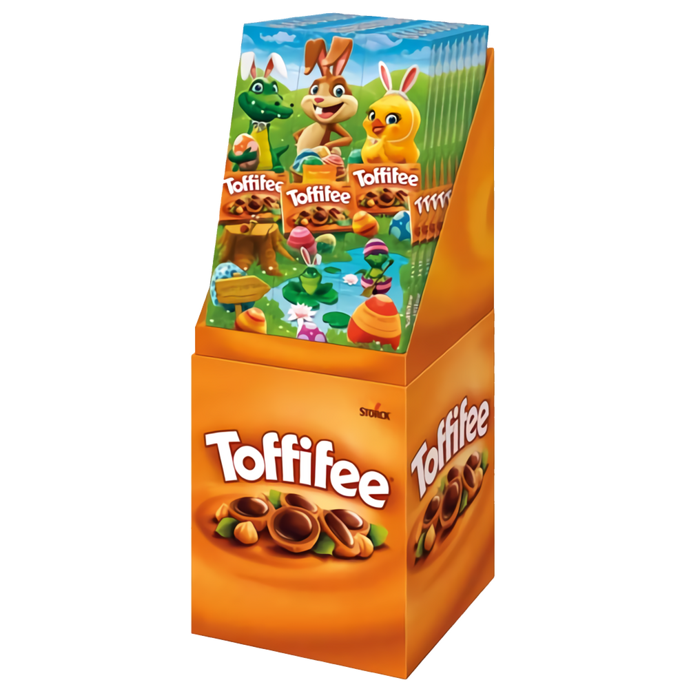 TOFFIFEE 3-PACK 375G PÅSK DISPL.