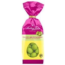 [TOM900000] Anthon Berg Marsipanägg Pistage  (Ståpåse) 25 x 124 g