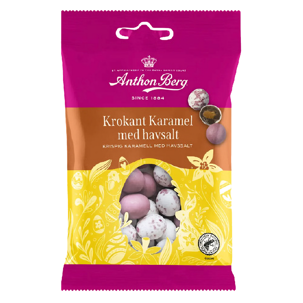 Anthon Berg Krokant Karamel med havssalt 36 x 80 g