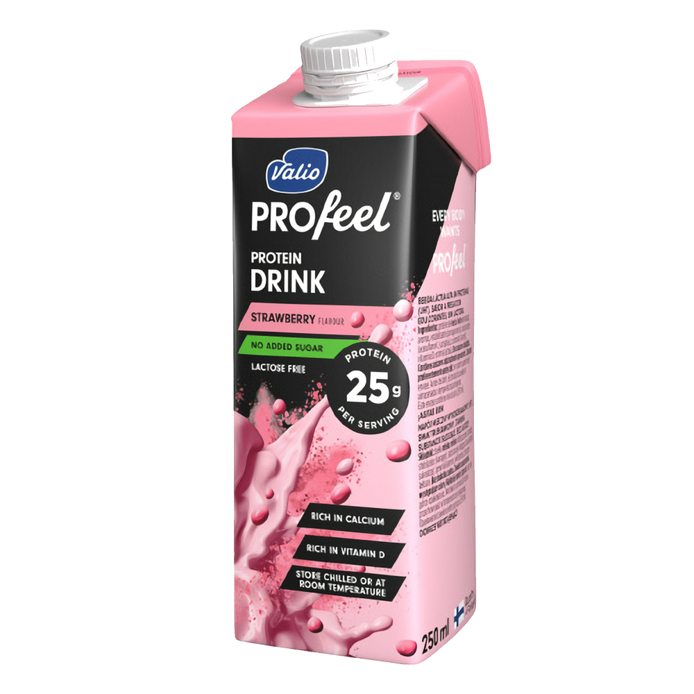 VALIO PROFEEL PROTEIN DRINK STRAWBERRY 250ML