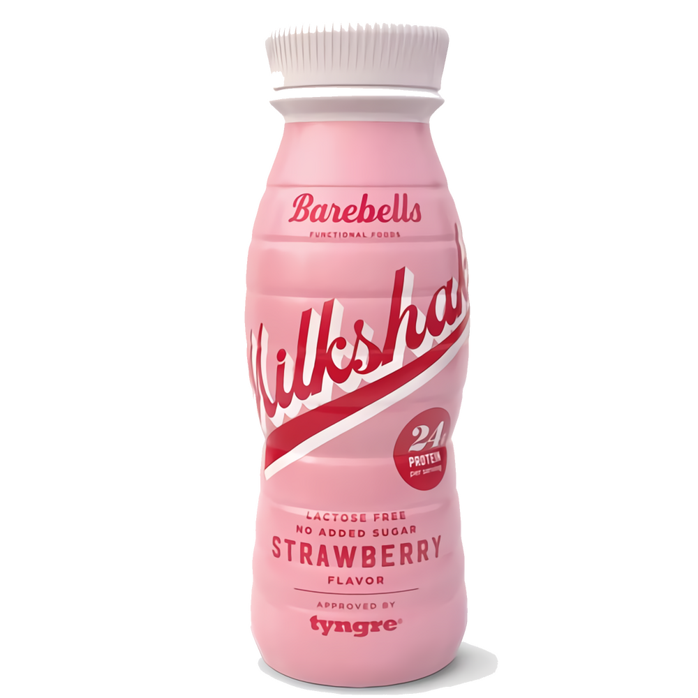 MILKSHAKE JORDGUBB 33CL BAREBELLS