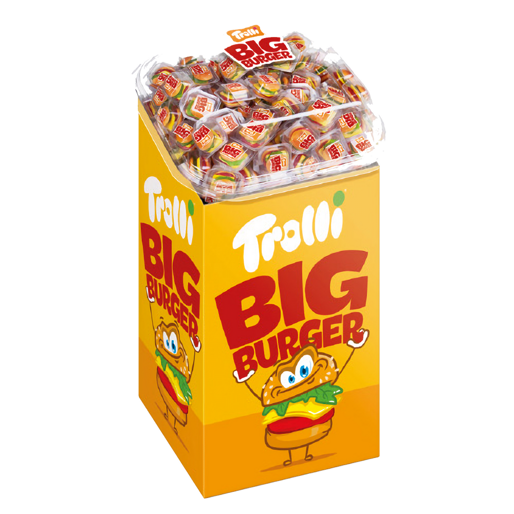 TROLLI BURGER GOLVDISPLAY *AA
