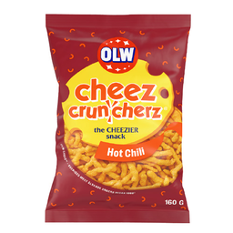 [OLW101104] CHEEZ CRUNCHERZ FLAMIN HOT obs! 28st 160g