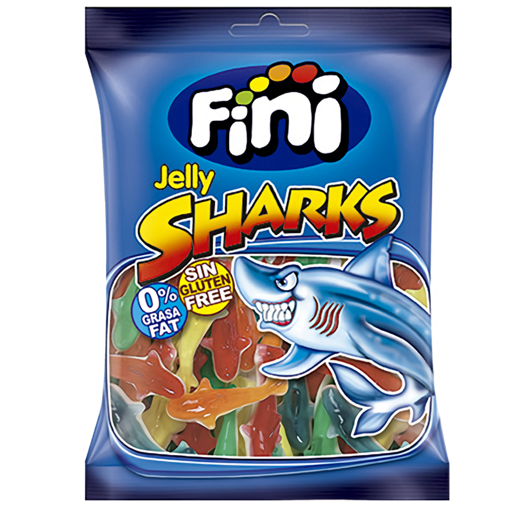 Fini Fruit Sharks 75G