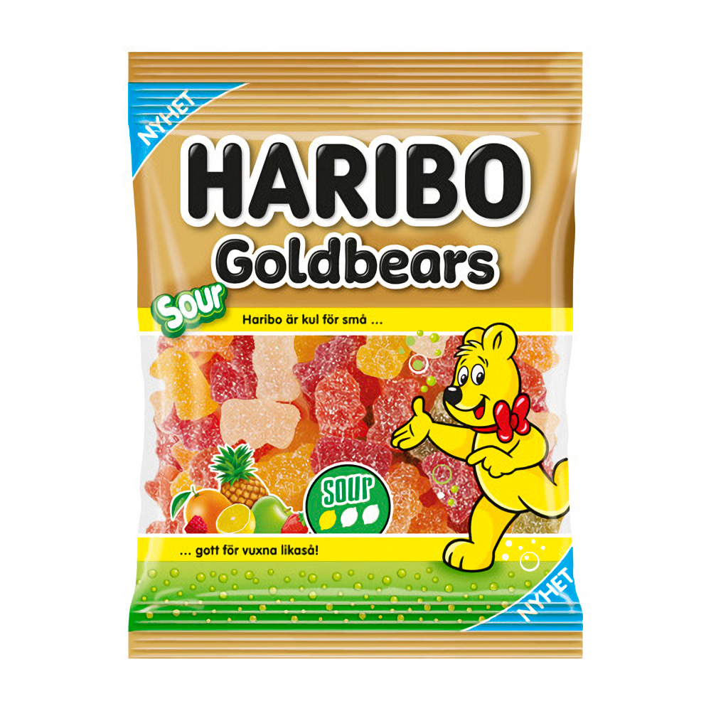 Goldbear Sour 24x70g