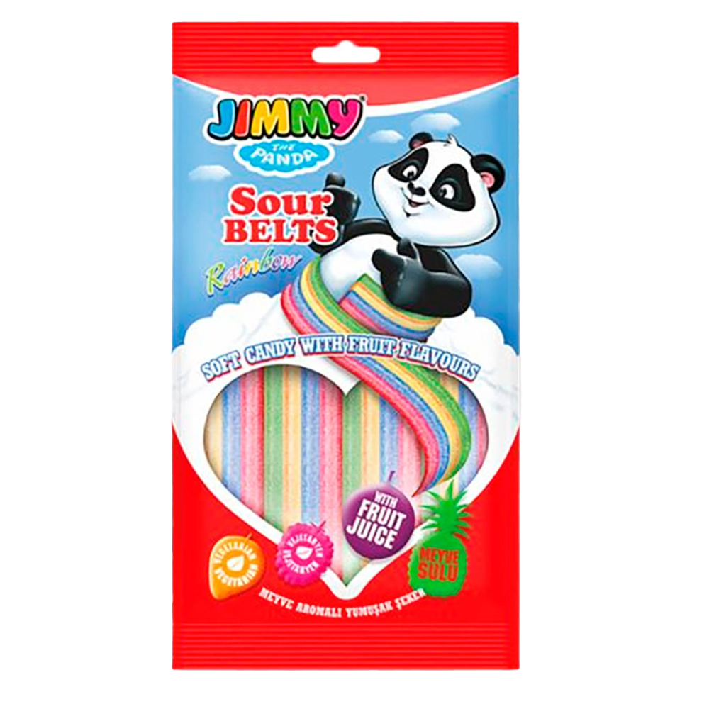 JIMMY SOUR BELT RAINBOW 75G