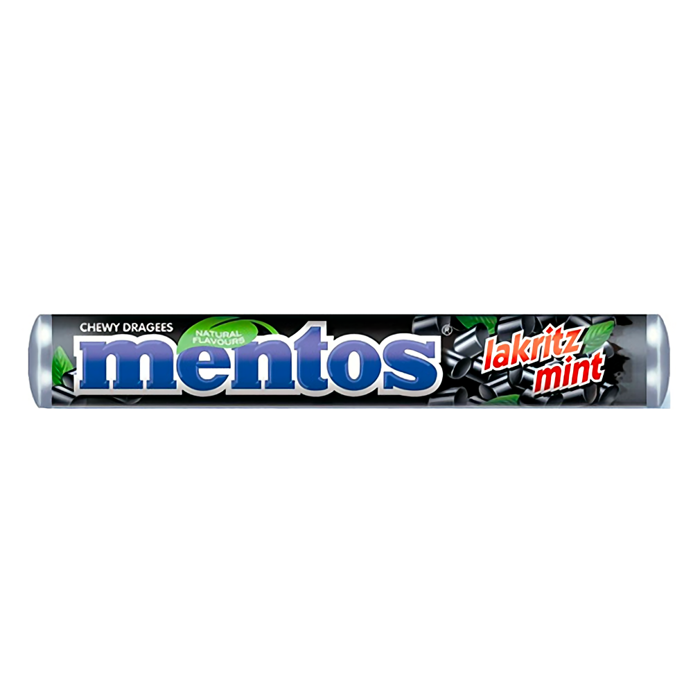 Mentos Liquorice Mint 38g