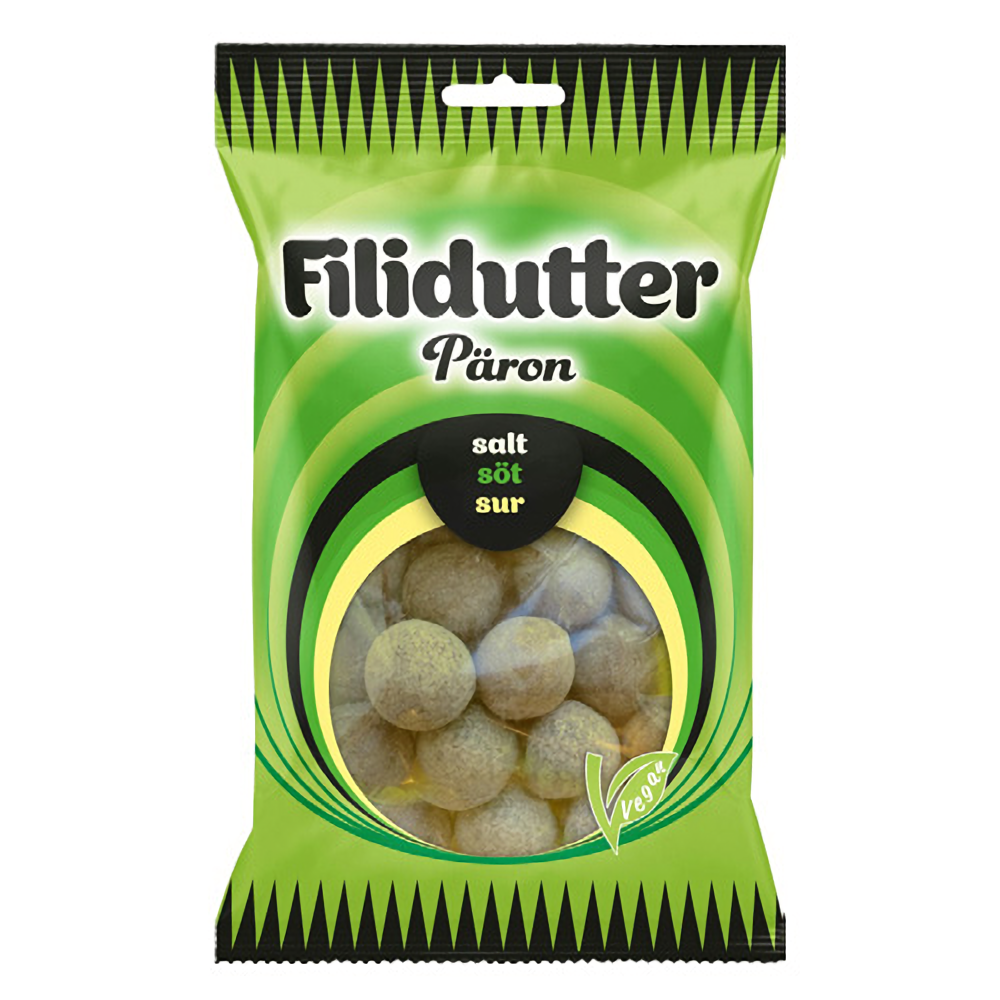 FILIDUTTER PÄRON PÅSE 65G 20ST