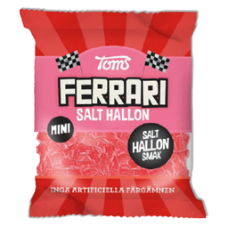[TOM650300] Mini Ferrari Salt Hallon 15 x 80 g