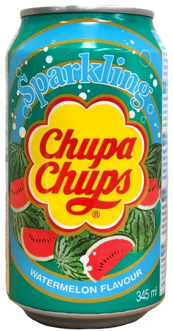 Chupa Chups Waterelon Can 24x345ml