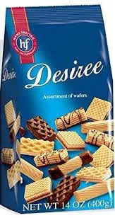 DESIREE COOKIES & WAFERS 10X400G