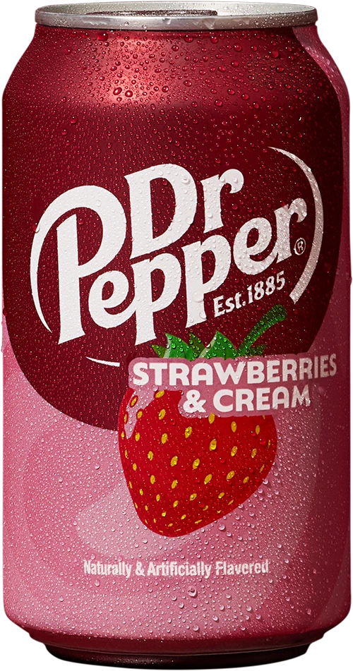 Dr. Pepper Strawberry & Cream Soda 12x355ml