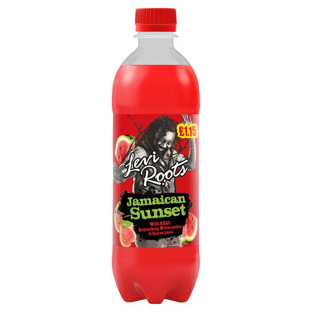 LEVI ROOTS JAMAICAN SUNSET WATERMELON & GUAVA 12X500ML