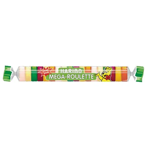 Haribo Mega roulette ZOUR 40x45G