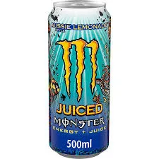 MONSTER AUSSIE STYLE LEMONADE CAN 12X500ML