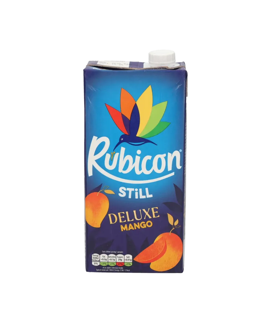 RUBICON STILL MANGO JUICE 12X1L