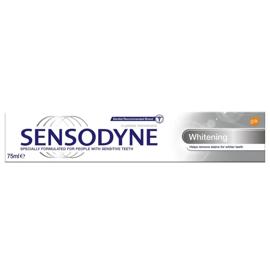Sensodyne Whitening Toothpaste 12x75ml