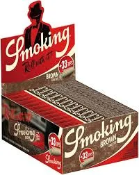 [876876806] SMOKING BROWN KING SIZE 24PAPES + 33TIPS