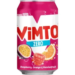 [613201773] Vimto Zero Raspberry Orange Passionfruit 20x330ml