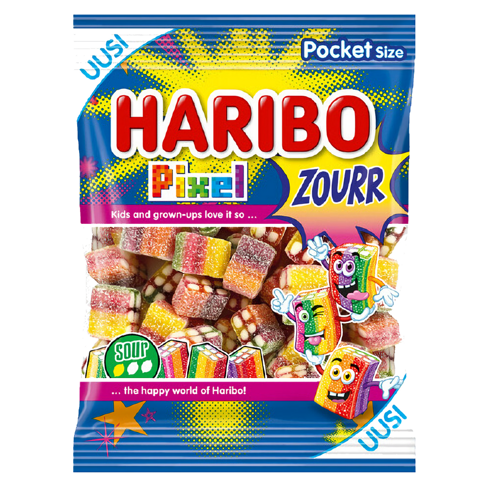 Haribo Pixel Zourr 22x80g
