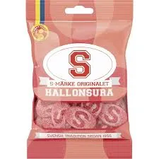 S-MÄRKE ORIGINAL HALLONSURA 24x70g
