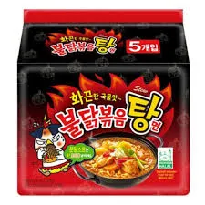 Buldak 5-pak Hot Chicken Buldak 5x135g