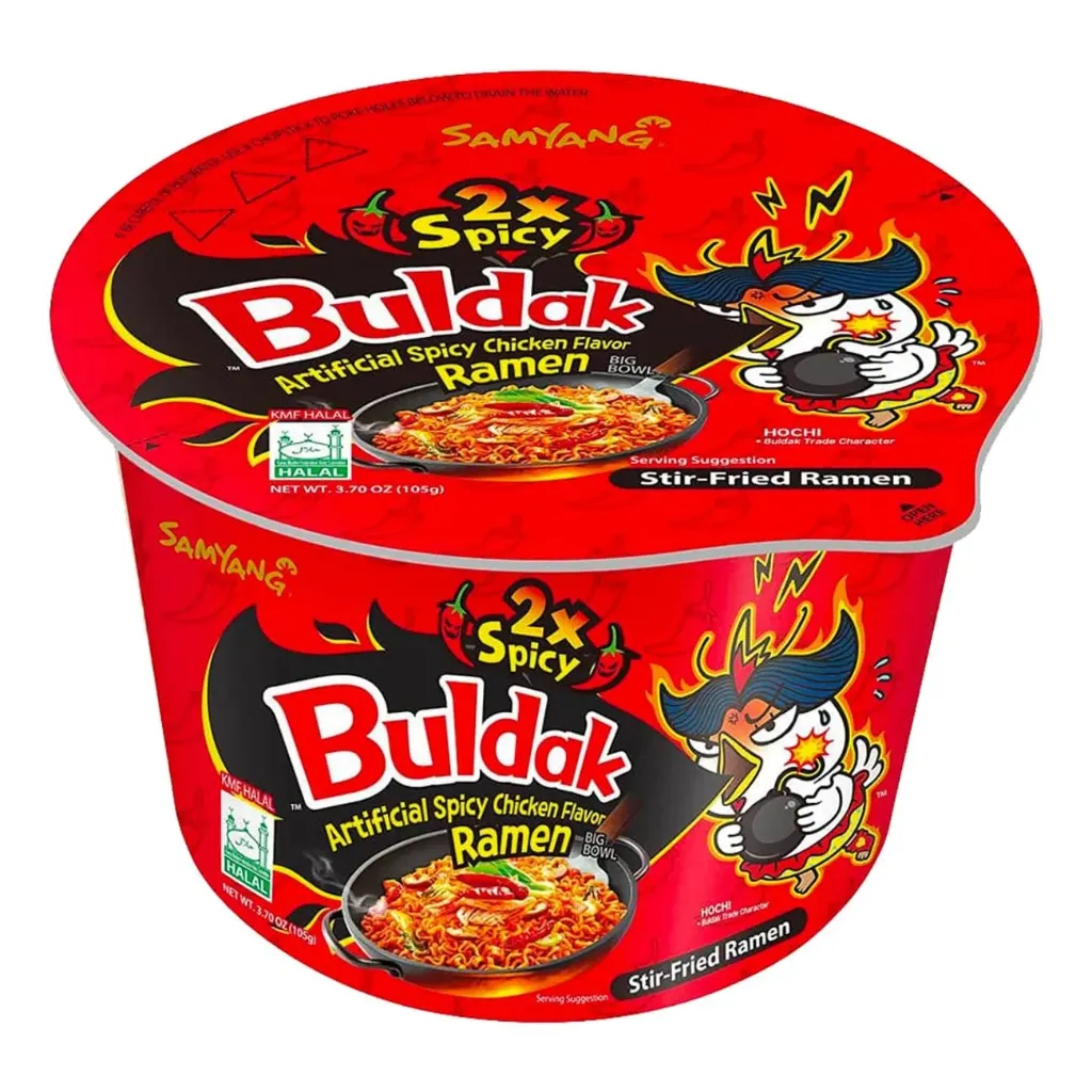 Buldak Hot Chicken Ramen 2xSpicy 16x105g