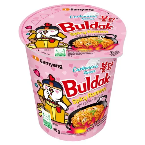 Buldak Spicy Ramen Carbonara Cup 70g
