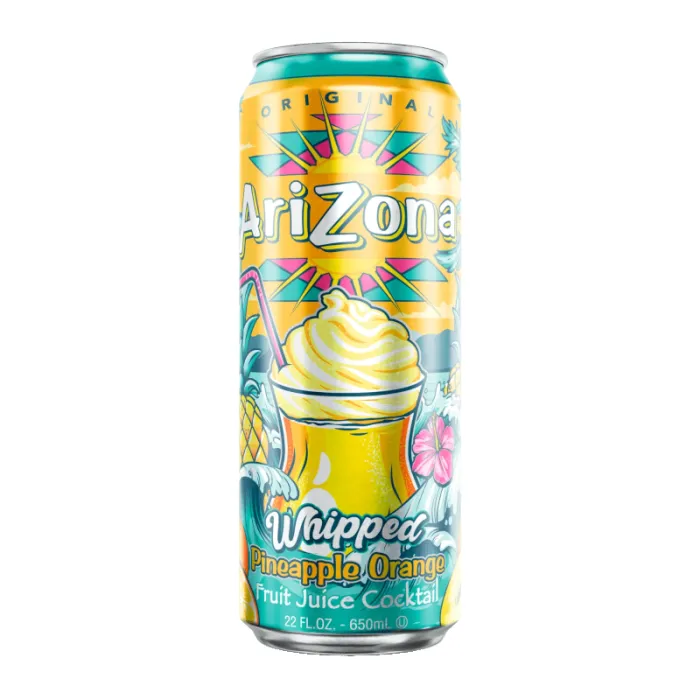 Arizona Whipped Pineapple 650mlx24