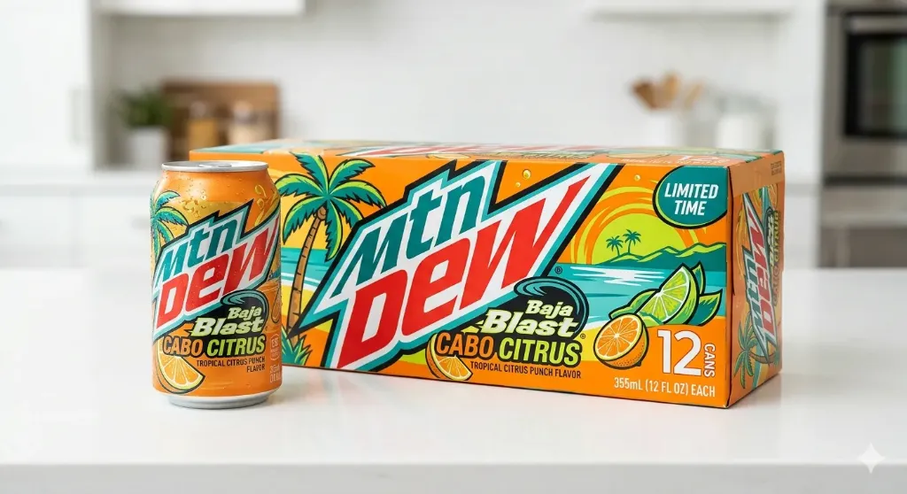 MNT DEW Baja Blast CABO 355mlx12