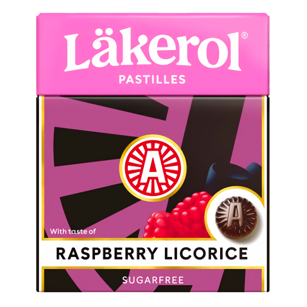 LÄKEROL CLASSIC RASPBERRY LICORICE 25 G
