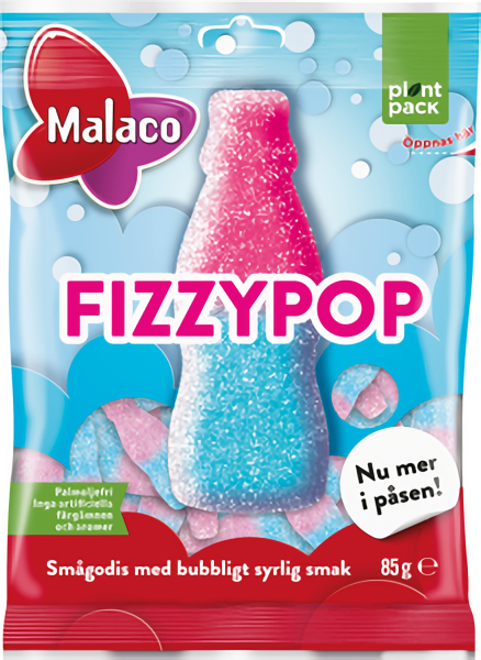 MALACO FIZZYPOP 85G