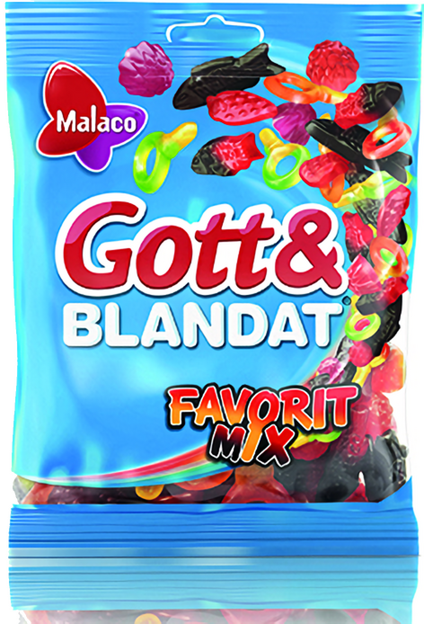 GOTT & BLANDAT FAVORITMIX 140 G