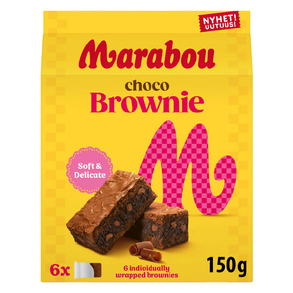 MARABOU CHOCO BROWNIE 150G