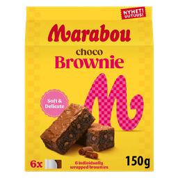 [MAR4309008] MARABOU CHOCO BROWNIE 150G