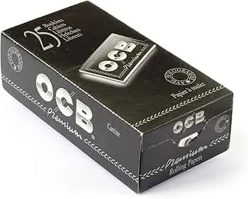 OCB PREMIUM DOUBLE ROLLING PAPERS 25X100