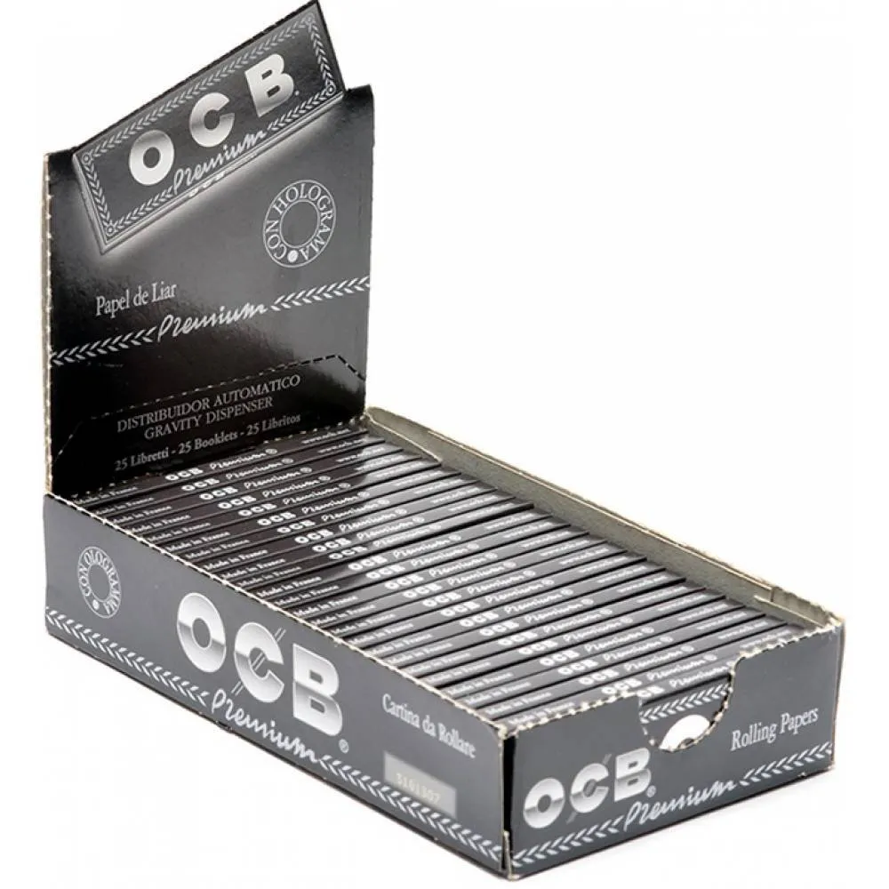 OCB PREMIUM ROLLING PAPERS 50X50