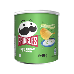[613201934] Pringles Sour Cream & Onion 12x40g