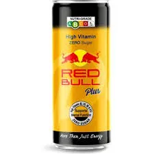 Red Bull Plus Zero Sugar Can 24x250ml