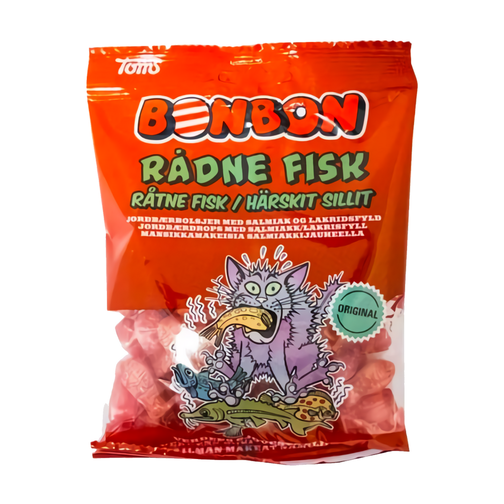 RUTTNA FISKAR 125 G PÅSE