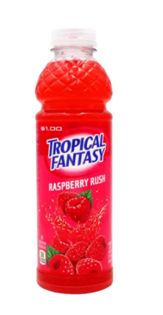 TROPICAL FANTASY RASPBERRY RUSH 24X591ML