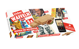[97088] Kicker Wafers with chocolate cream 225g (5x45g) 