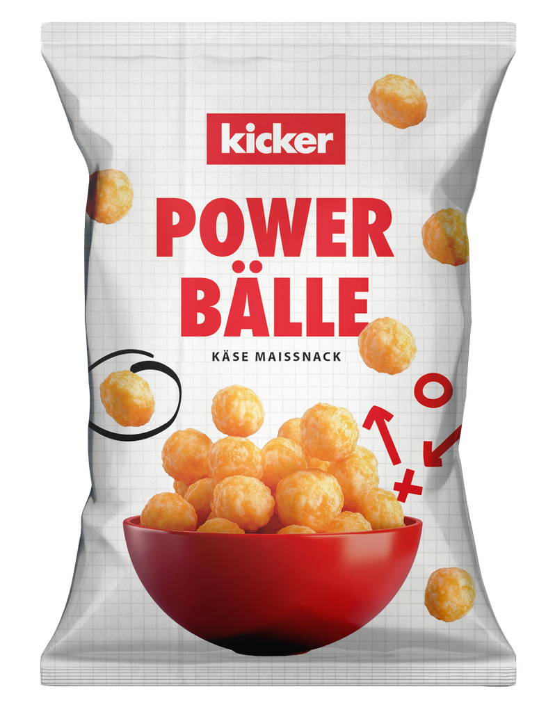 Kicker Cheese balls corn snack salted 200g