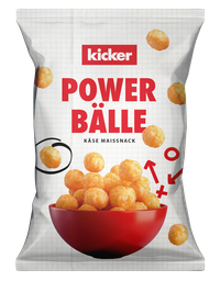 Kicker Cheese balls corn snack salted 200g
