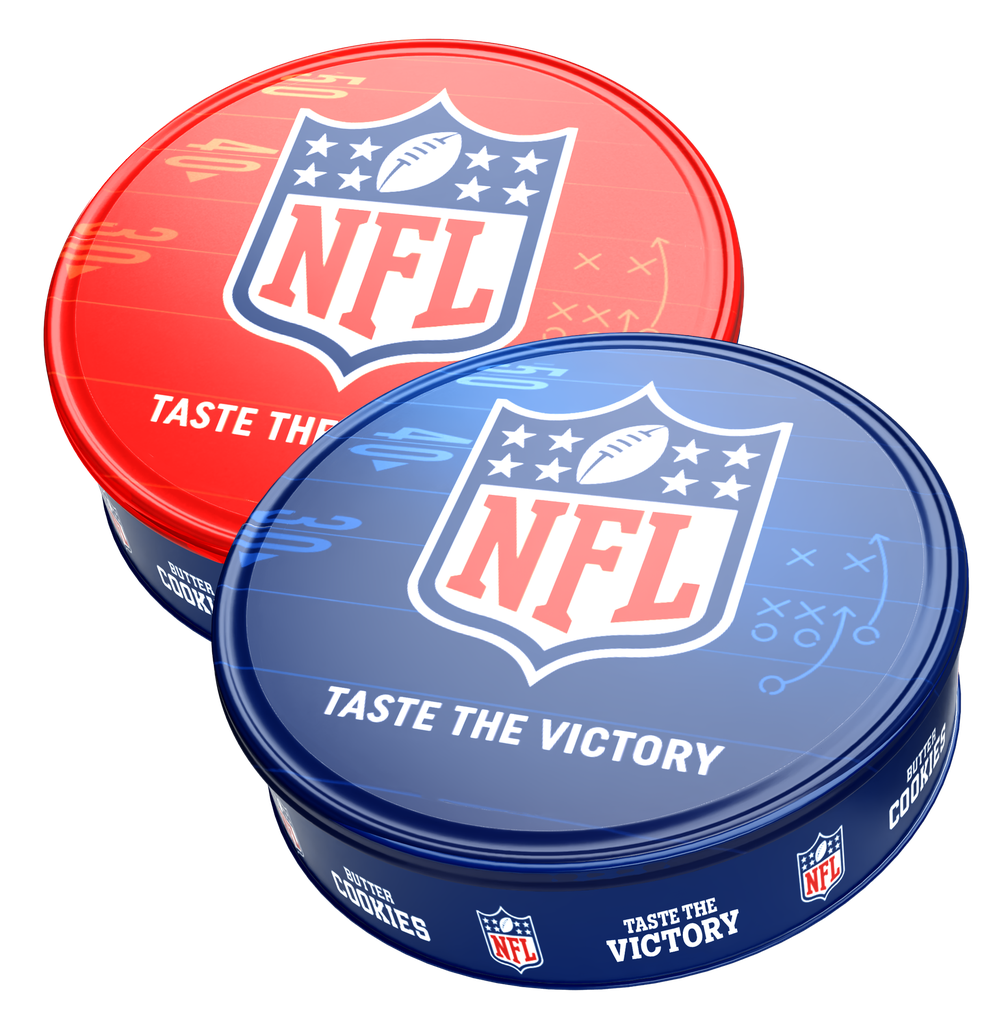 NFL Butter cookies 340g - Pre-sale: delivery from January 2026